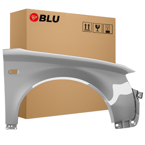 FENDER AUDI A4 B6 LY7Q RIGHT SILVER 00-04 FRONT WING NEW PAINTED WITH INDICATOR HOLE