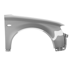 FENDER AUDI A4 B6 LY7Q RIGHT SILVER 00-04 FRONT WING NEW PAINTED WITH INDICATOR HOLE